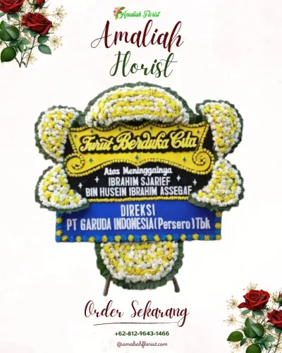 Papan Bunga Duka sungai miai